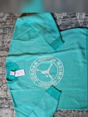 Jordan x Union LA Knit Sweater XXL Green – Brand New